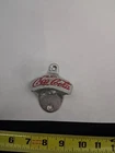 Coca Cola Enjoy Metal Wall Mount Bottle Opener Vtg Coke Store Advertising Taiwan