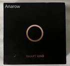 Anarow Smart Ring (R10M) Size 13, Black And Silver