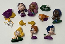 12 Piece Mini Toys Bubble Guppies Playset Molly Gil Cake Topper Brand New