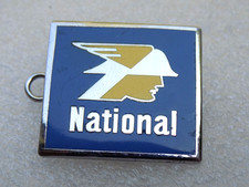 Vintage 1960's NATIONAL BENZOLE Petrol Tanker Delivery Driver's Enamel Cap Badge