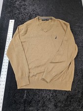 Nautica Mens Navtech V-Neck Sweater Size L