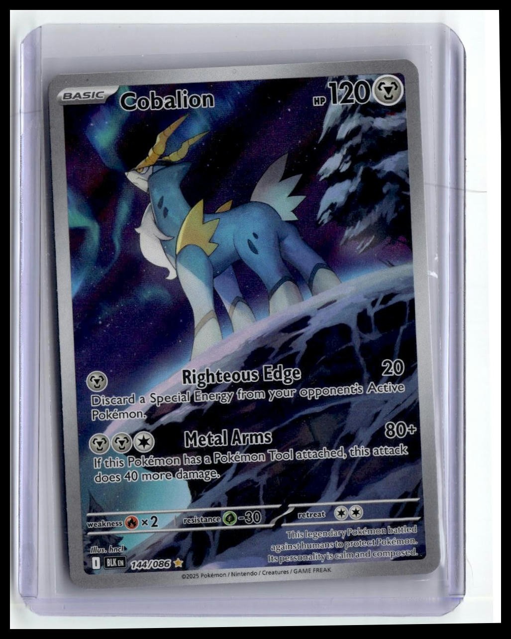 SV: Black Bolt #144/086 Cobalion