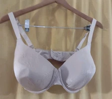 Vanity Fair Body Touch Underwire Light Padded Bra 38 DD Multi-way Straps Nude