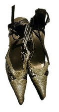  Splash size 9 snake print stiletto pumps 
