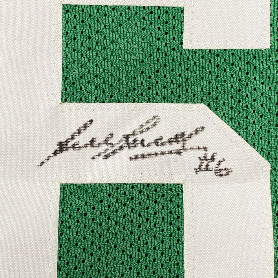 Autographed/Signed Bill Russell Boston Green Jersey Hollywood Collectibles COA - Image 3 of 4