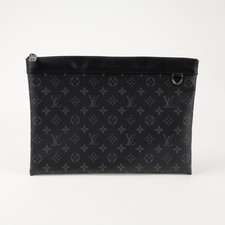 Louis Vuitton Pochette Discovery Monogram Eclipse Clutch 157290597 P 