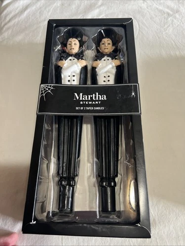 Martha Stewart Christian Siriano Halloween Vampire Ghost Skull Candles Gothic image 9
