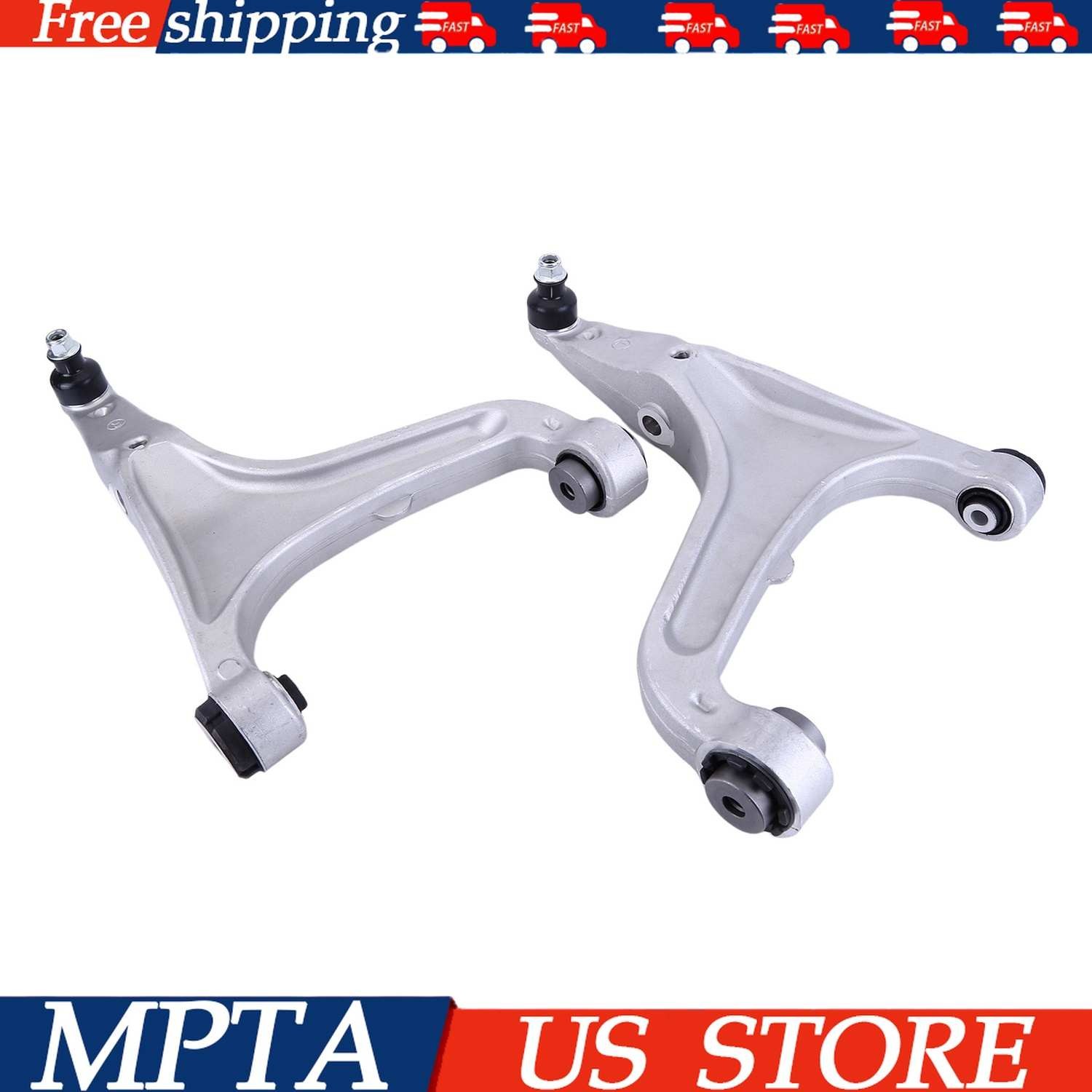 Front Left Right Lower Control Arms For Maserati Ghibli Quattroporte M156 14-22