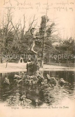 Avignon Vaucluse La Venus aux Hirondelles au Rocher des Doms