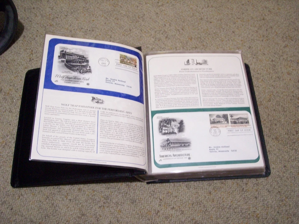 95 First Day Covers From Postal Comm Society 1982 and 1983 - Image 3 of 4