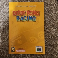 Diddy Kong Racing Nintendo 64 N64 Authentic OEM Instruction Manual Booklet