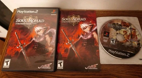 Soul Nomad & the World Eaters COMPLETE CIB PS2 (Sony PlayStation 2, 2007) NIS