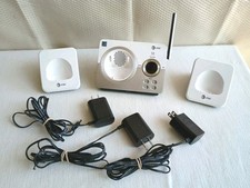 AT T EL52319 Handset Cordless Phone Answering Machine Caller ID with 2 Bases