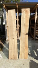 Coppia di tavole di legno di noce Max173x max31x2,5