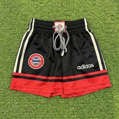 Bayern München Heim Fußball Shorts 1997/99 Kinder 4/5 Jahre Adidas Box 10