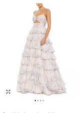 Mac Duggal Women's Floral Gown, XS