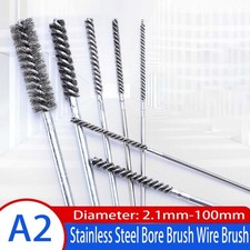 2.1mm-100mm Diameter Stainless Steel Bore Brush Wire Brush For Rotary Tool Drill