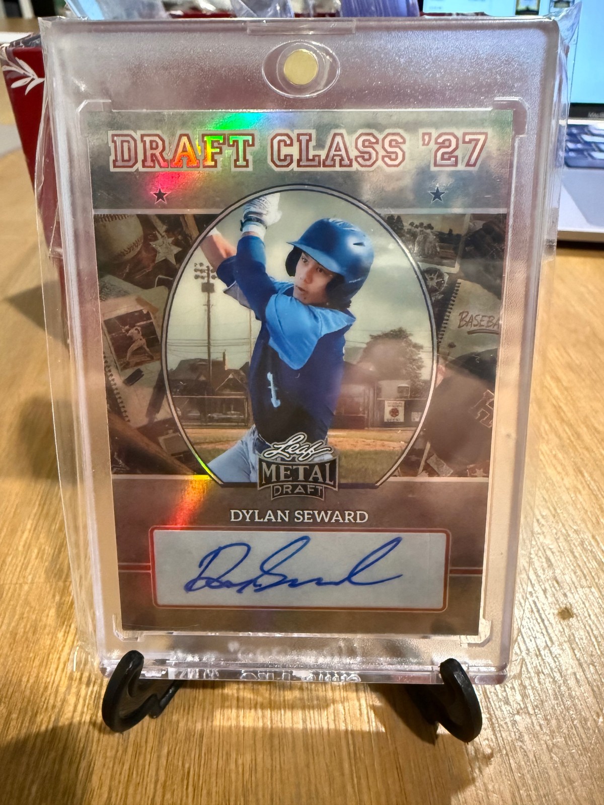 2026 Leaf Metal Draft #DC-DS2 Dylan Seward Draft Class '27