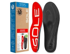 SOLE Active Medium + Met Pad Insoles - Orthotic Arch Support Inserts + Metatarsa