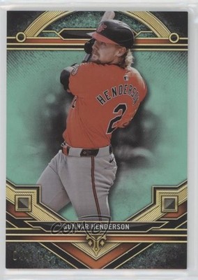 2024 Topps Triple Threads Aquamarine 44/149 Gunnar Henderson #125 1c3k