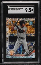 2019 Bowman Chrome Prospects Mega Box Mojo Refractor Marco Luciano SGC 9.5 0i76