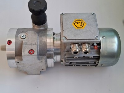 Planetroll ATEX Variable Speed Gearbox 0.18kW 0-600rpm MR3 Motovariator Ex