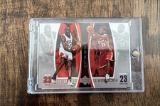 2005 Upper Deck Michael Jordan-LeBron James Dual LJMJ3