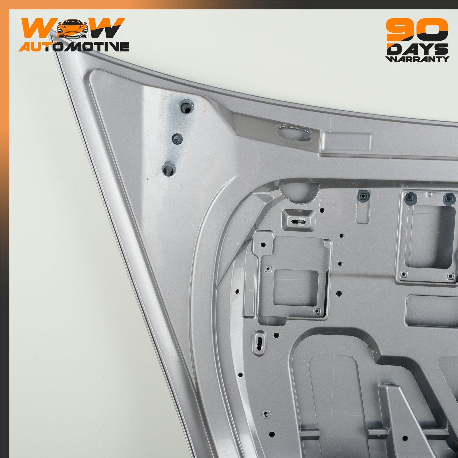 Bentley Continental GT Speed 2007-2011 Front Right Trunk lid panel Silver