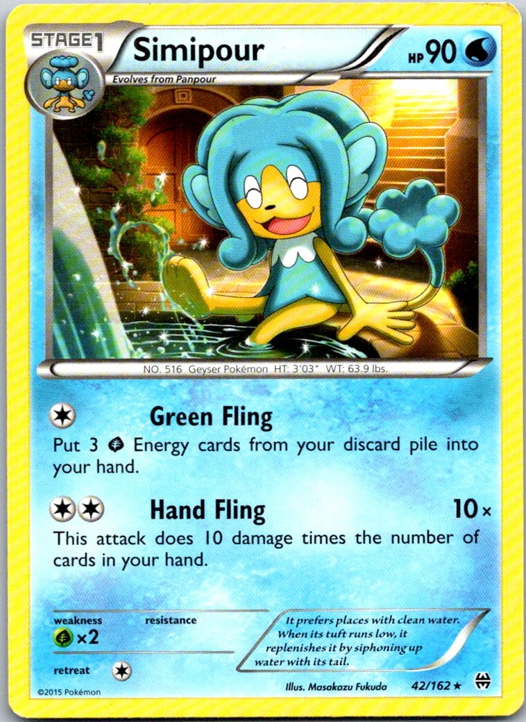 Simipour Rare XY - BREAKthrough 42/162 LP