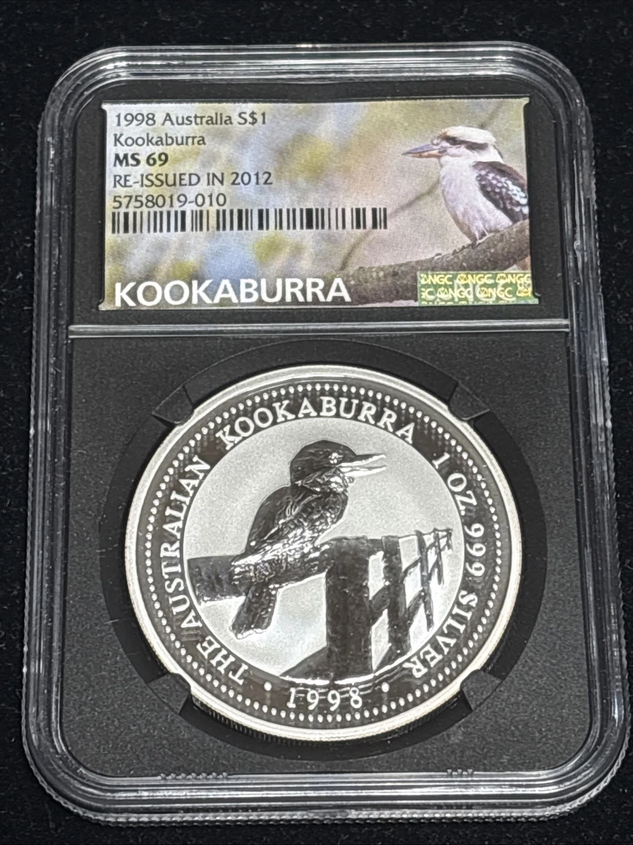2012年 オーストラリア クーカバラ銀貨 MS69 Australian Kookaburra MS 69 Silver Bullion Coins for sale | eBay