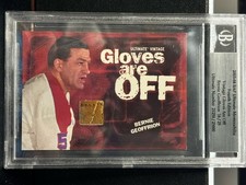 2003-04 BAP Ultimate Bernie Geoffrion Gloves are Off GU Glove /25