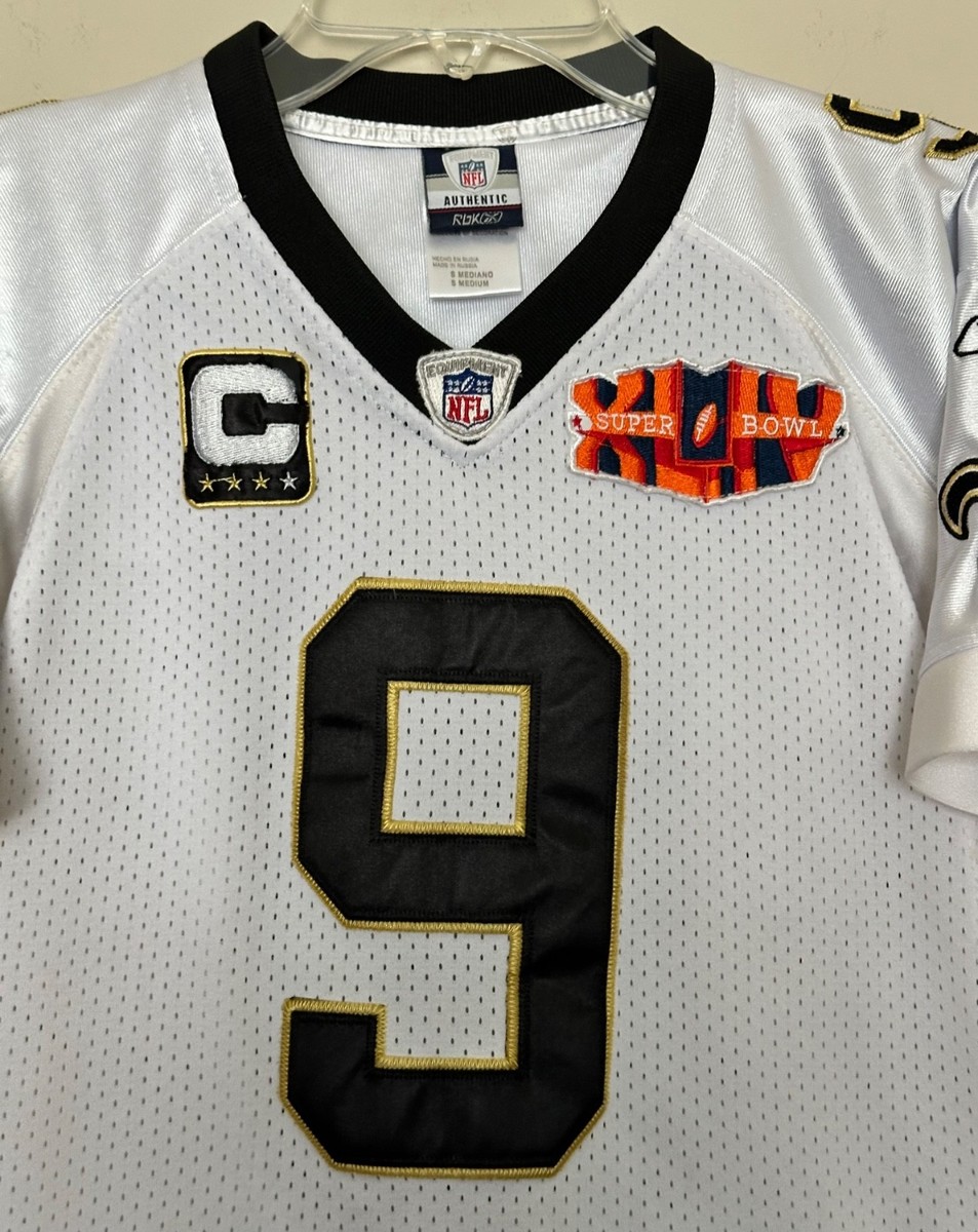 Super Bowl Drew Brees Apparel Super Bowl XLIV New Orleans Saints