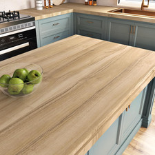 Light Brown Wooden Wallpaper Peel and Stick Oak Wood Contact Paper for Counterto