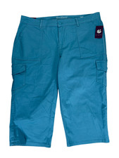 Gloria Vanderbilt Women's Blue Lightweight Capri Pants - Plus 16