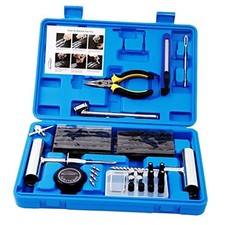 Tire Repair Kit - 68pcs Heavy Duty Tire Plug Kit, Universal Tire Repair 67pcs