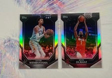 TOPPS COLLECTORS KIT NBA 2026 LOT 2 CARDS: Kevin Durant, Victor Wembanyama 