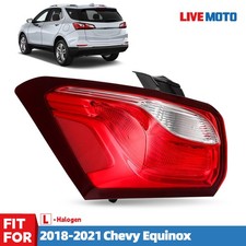 For 2018-2021 Chevy Equinox Halogen Tail Light Outer Left Driver Side 84769835