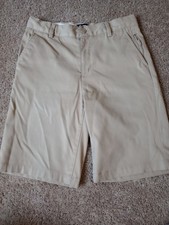 Lands End Boys Shorts Khaki School Uniform Size 12