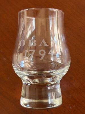 Oban 1794 Single Malt Scotch Whisky Tasting/Nosing Glass - New with box