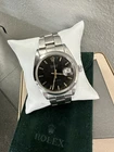 Vintage 1969 Men’s Rolex Steel Oyster Date Precision Watch Ref 6694 ~Black Dial