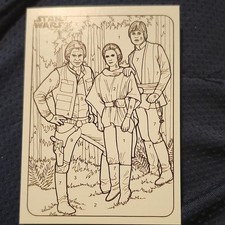 Topps 2025 Star Wars Chrome By The Number CP-3 Han Solo Leia Luke Trading Card