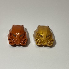 LEGO Bionicle Mask of Stone 19082 Dark Orange & Pearl Gold Pohatu 70785