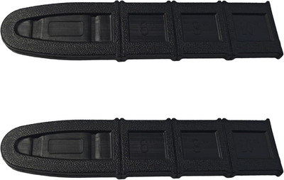 2Pcs 10 Inch Black Chainsaw Bar Cover, Chain Saw Scabbard Protective Sheath, Hea