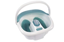 HoMedics Bubble Spa Elite Footbath, 2-in-1 Removable Pedicure Center, Toe-Touch
