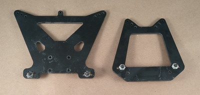 Team Losi NXT Front A1020 and Rear A2044 Shock Towers 1/10 Nitro RC Truck Parts