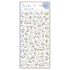 Kawaii Long-tailed Tit Sticker Sheet - MIND WAVE for Journaling, Scrapbooking