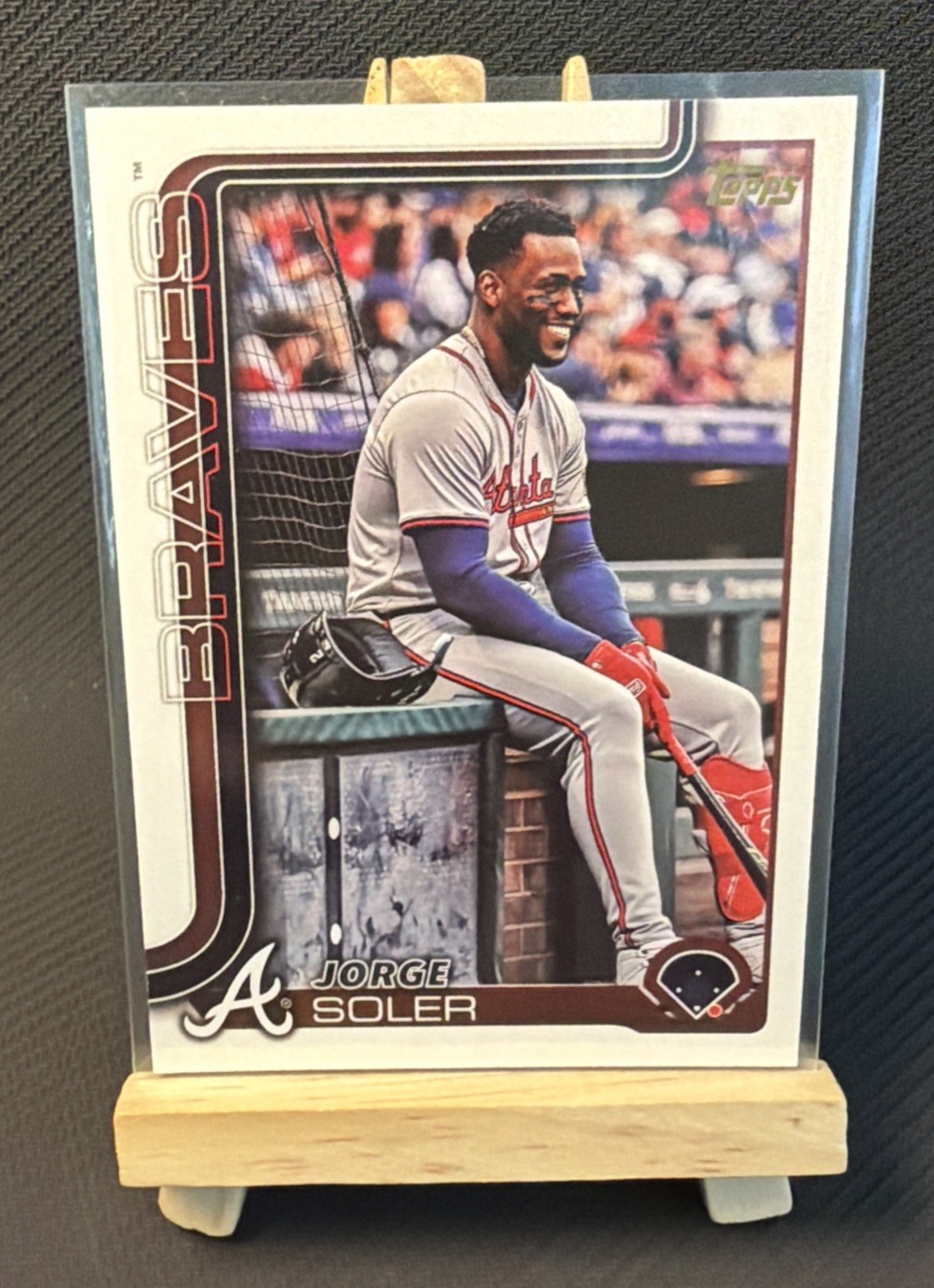 2025 Topps Series 1 - Jorge Soler #23 Atlanta Braves GOLDEN MIRROR SSP