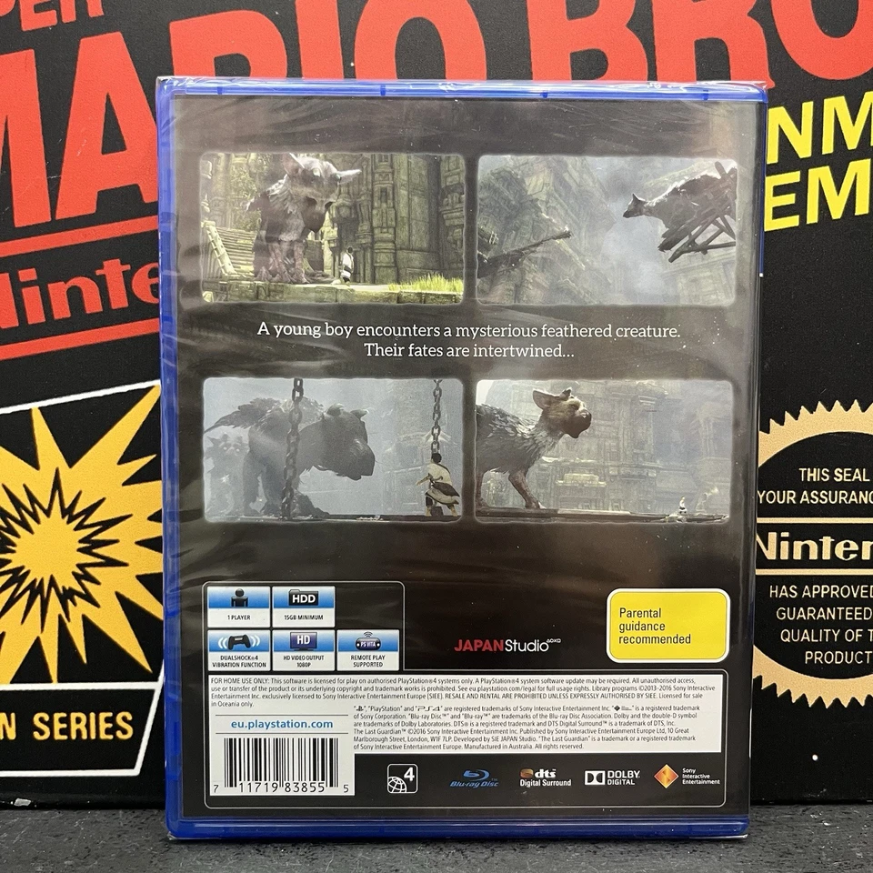The Last Guardian Playstation 4 PS4 BRAND NEW SEALED FREE TRACKED POSTAGE - Image 4 of 4