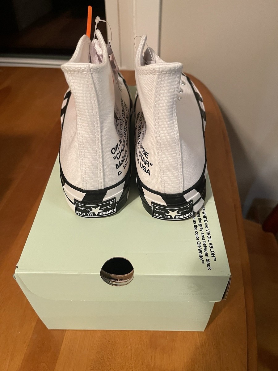 Converse Chuck Taylor All Star 70 Hi Off-White Mens Size 6.5