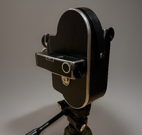 Fotocamera reflex vintage Bolex H16 + raro obiettivo Som Berthiot, custodia, manuali e altro! - Foto 7 di 24